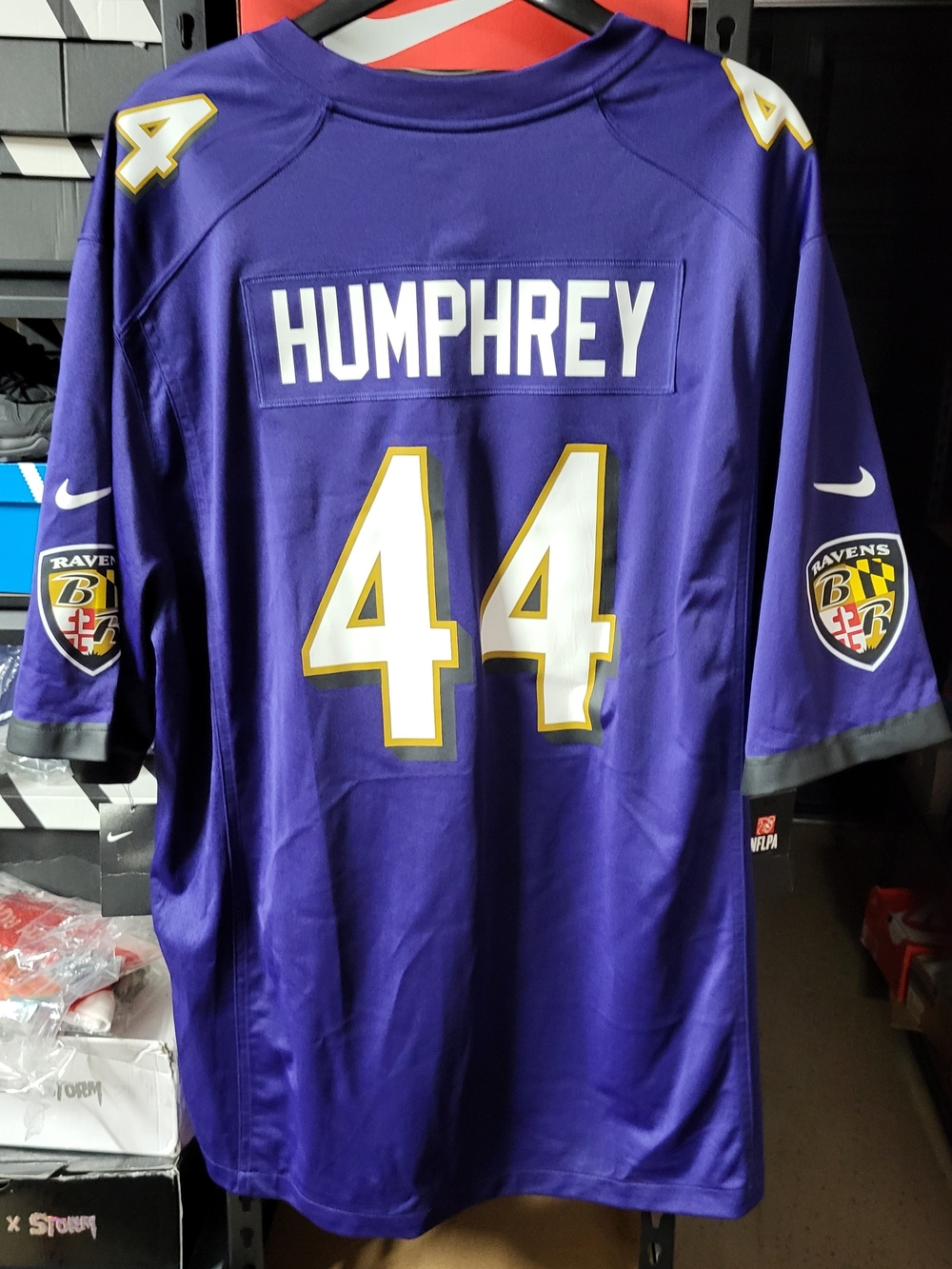 *NEW* Nike Marlon Humphrey #44 NFL Baltimore Ravens NFLPA Jersey Size 3XL